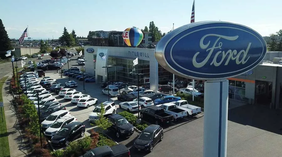 Titus-Will Ford dealership in Tacoma